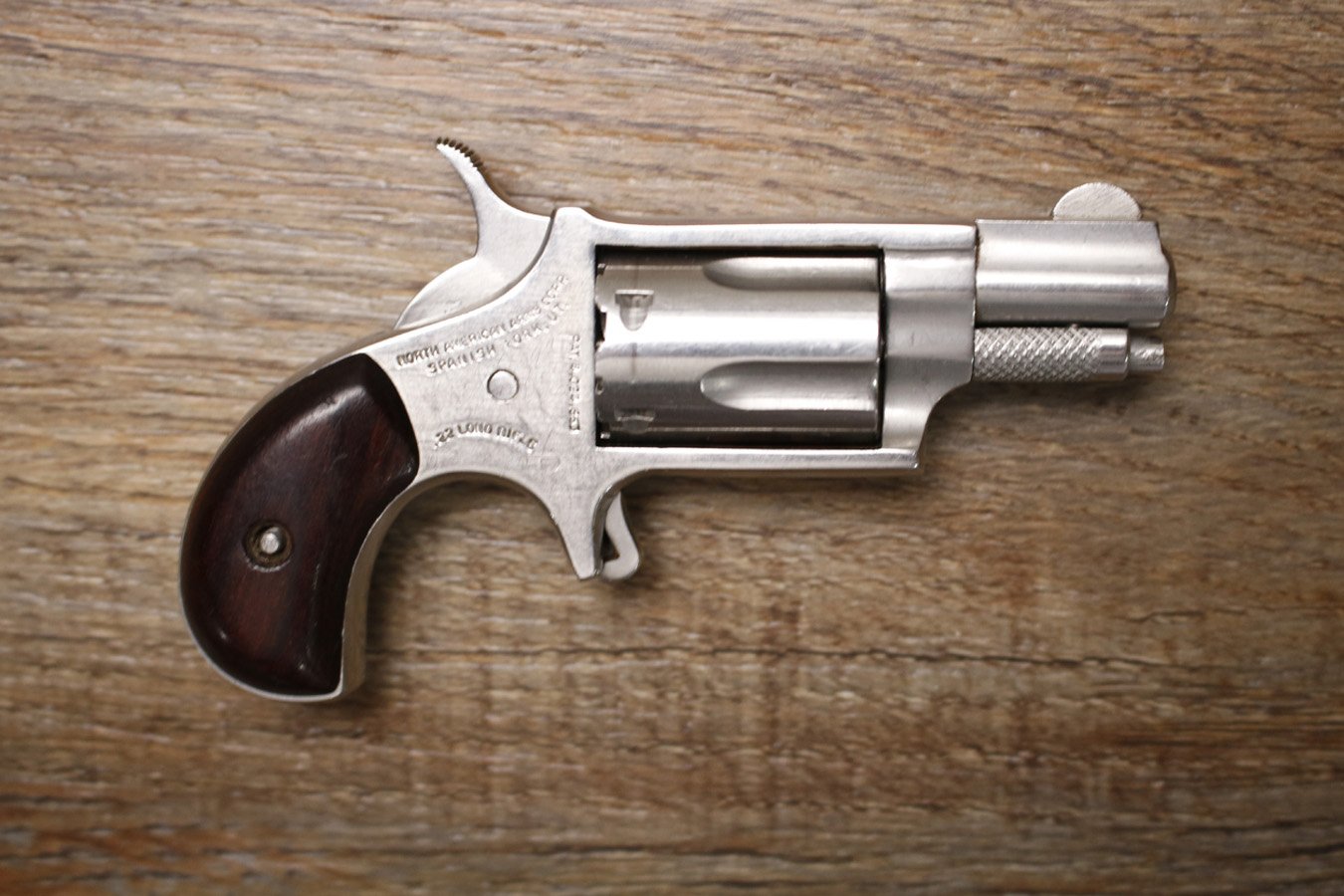 NORTH AMERICAN ARMS 22LR Police Trade-in Revolver